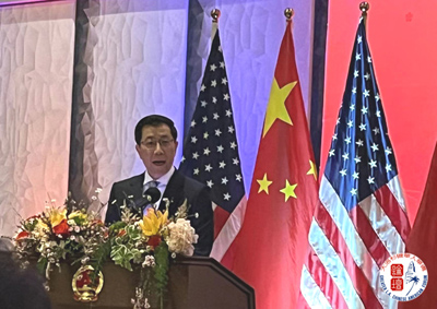 郭少春总领事招待会